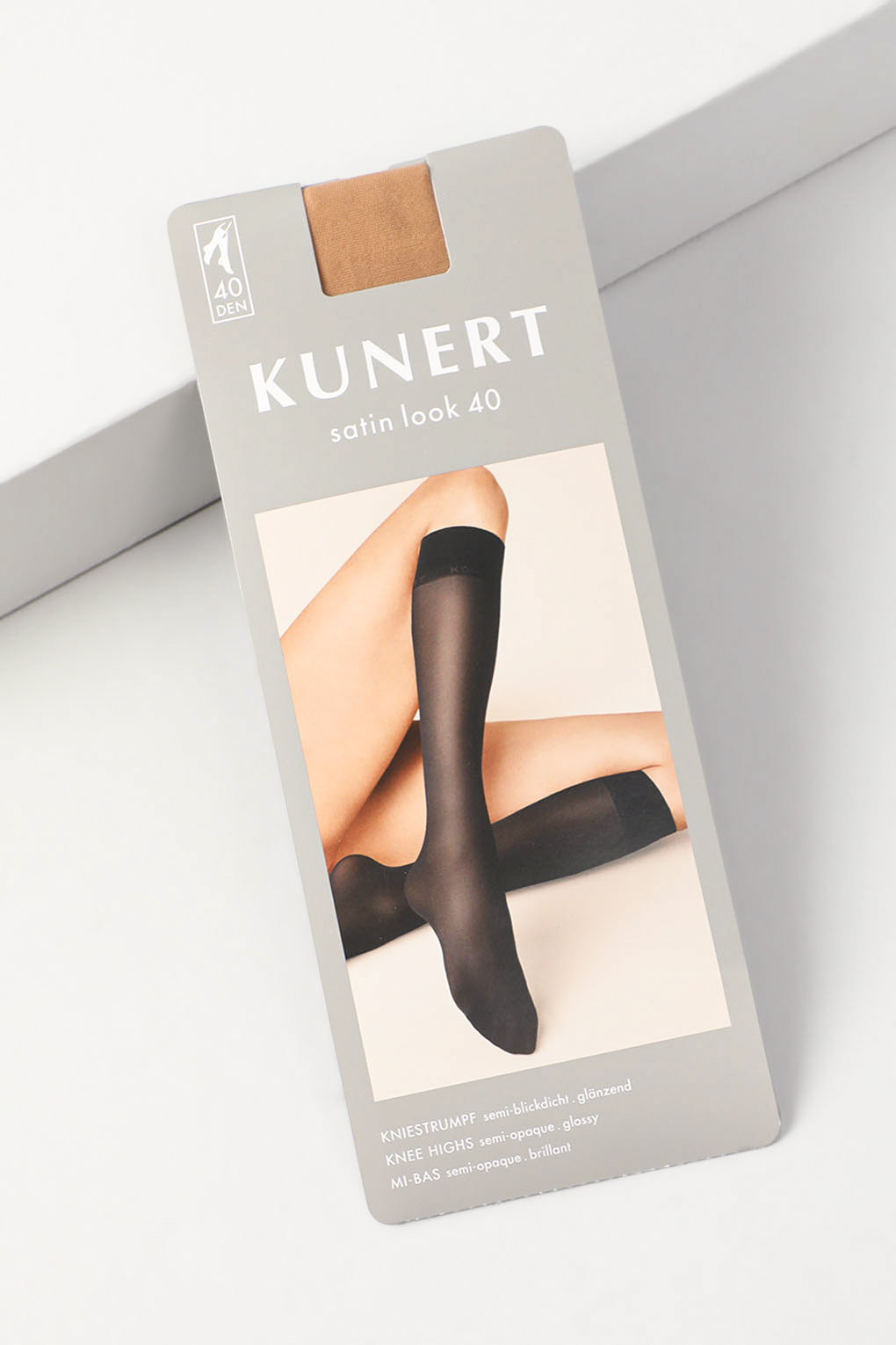 

Гольфы женские Kunert 110183900 телесные 39-42, Телесный, 110183900