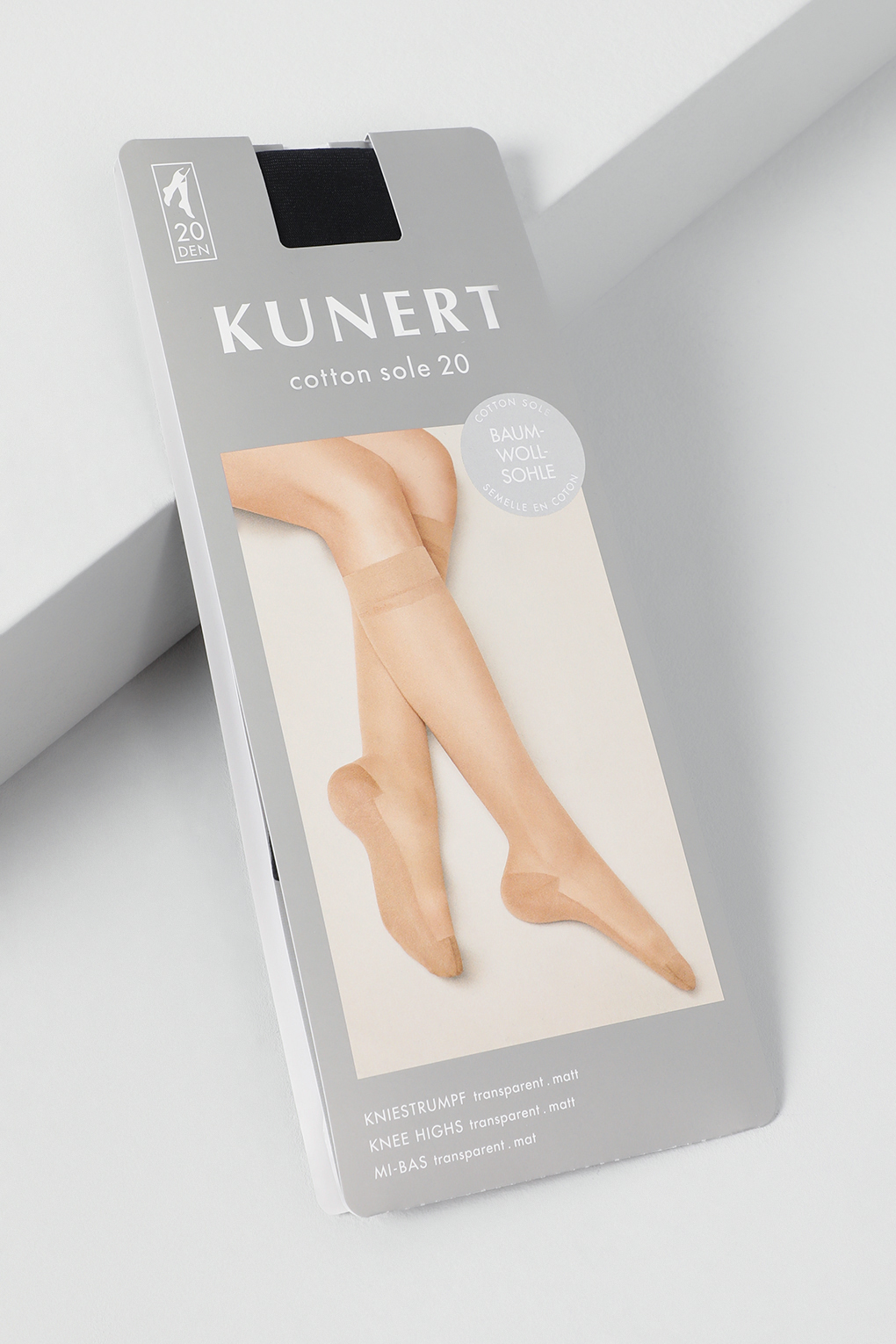 

Гольфы женские Kunert 110179800 синие 35-38, Синий, 110179800