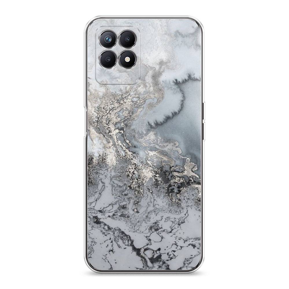 

Чехол Awog на Realme 8i "Морозная лавина серая", Разноцветный, 257350-3