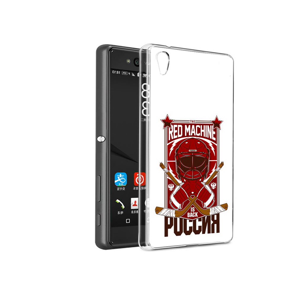 

Чехол MyPads Tocco для Sony Xperia C6 хоккей россия (PT28839.243.666), Прозрачный, Tocco