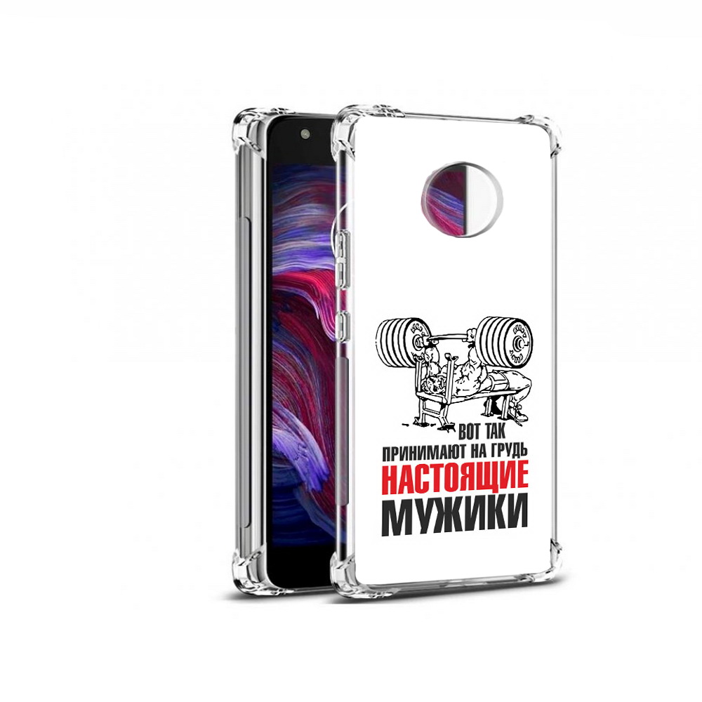 

Чехол MyPads Tocco для Motorola Moto X4 бодибилдинг для мужиков (PT96319.371.233), Прозрачный, Tocco