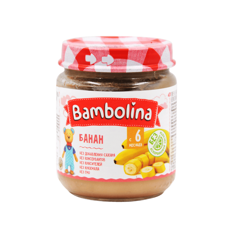 

Пюре Bambolina Банан 100 г