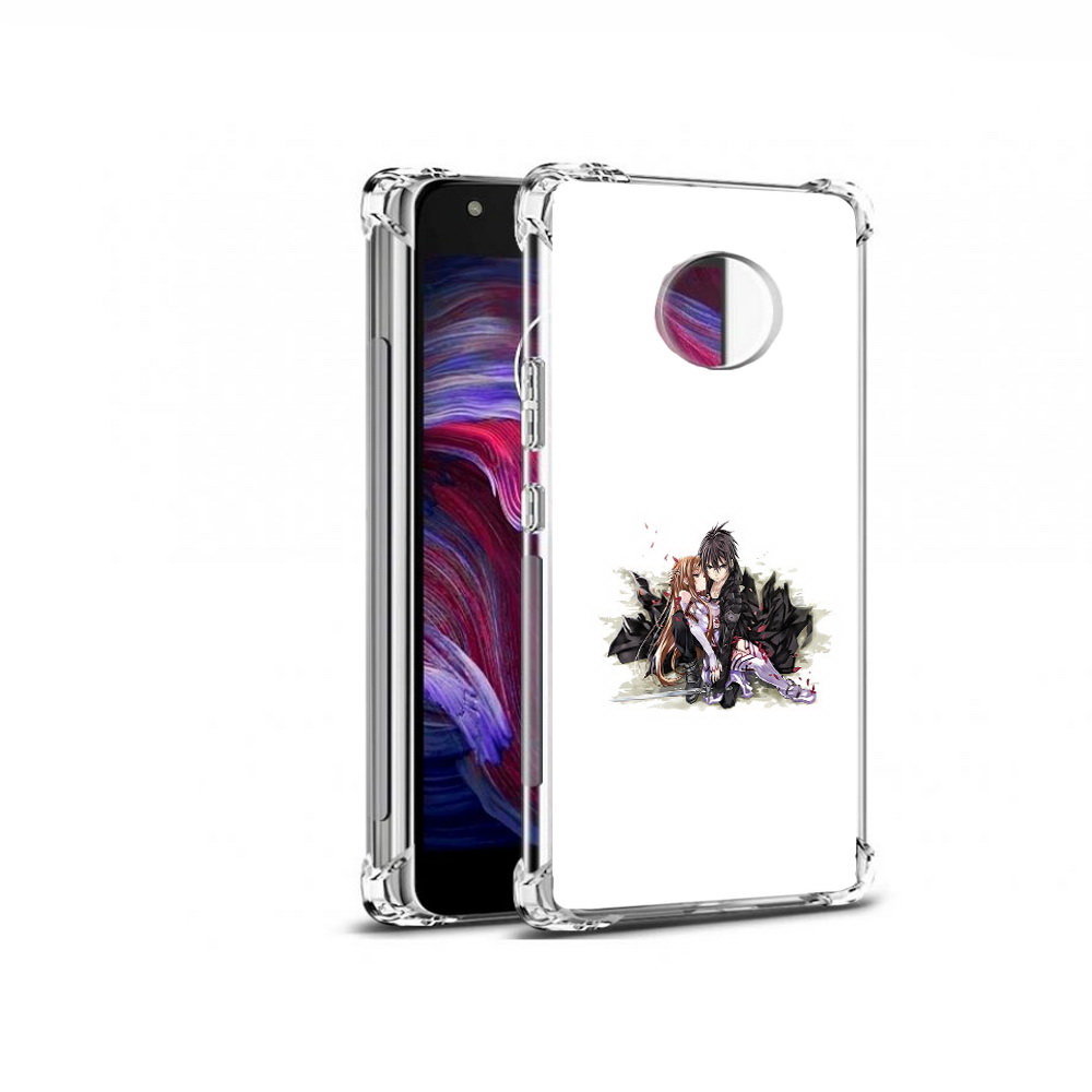 

Чехол MyPads Tocco для Motorola Moto X4 аниме асуна (PT96319.371.222), Прозрачный, Tocco
