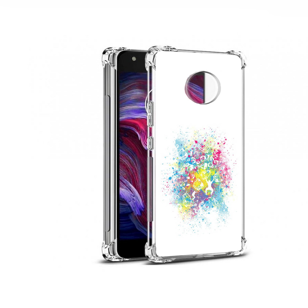 

Чехол MyPads Tocco для Motorola Moto X4 акварель абстракция (PT96319.371.214), Прозрачный, Tocco