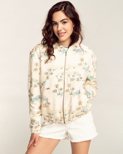

Бомбер женский Billabong C3JK05-BIP2 бежевый XL/14, C3JK05-BIP2