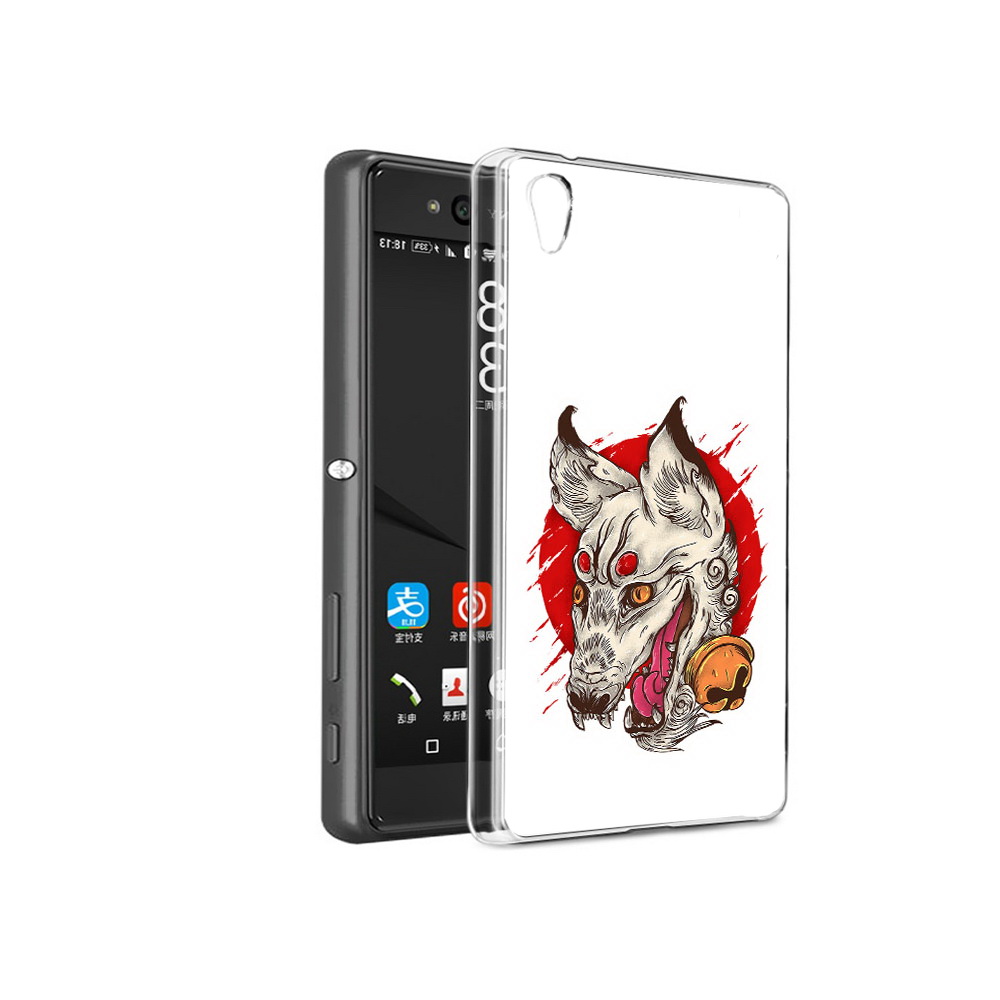

Чехол MyPads Tocco для Sony Xperia C6 страшная собака (PT28839.243.627), Прозрачный, Tocco