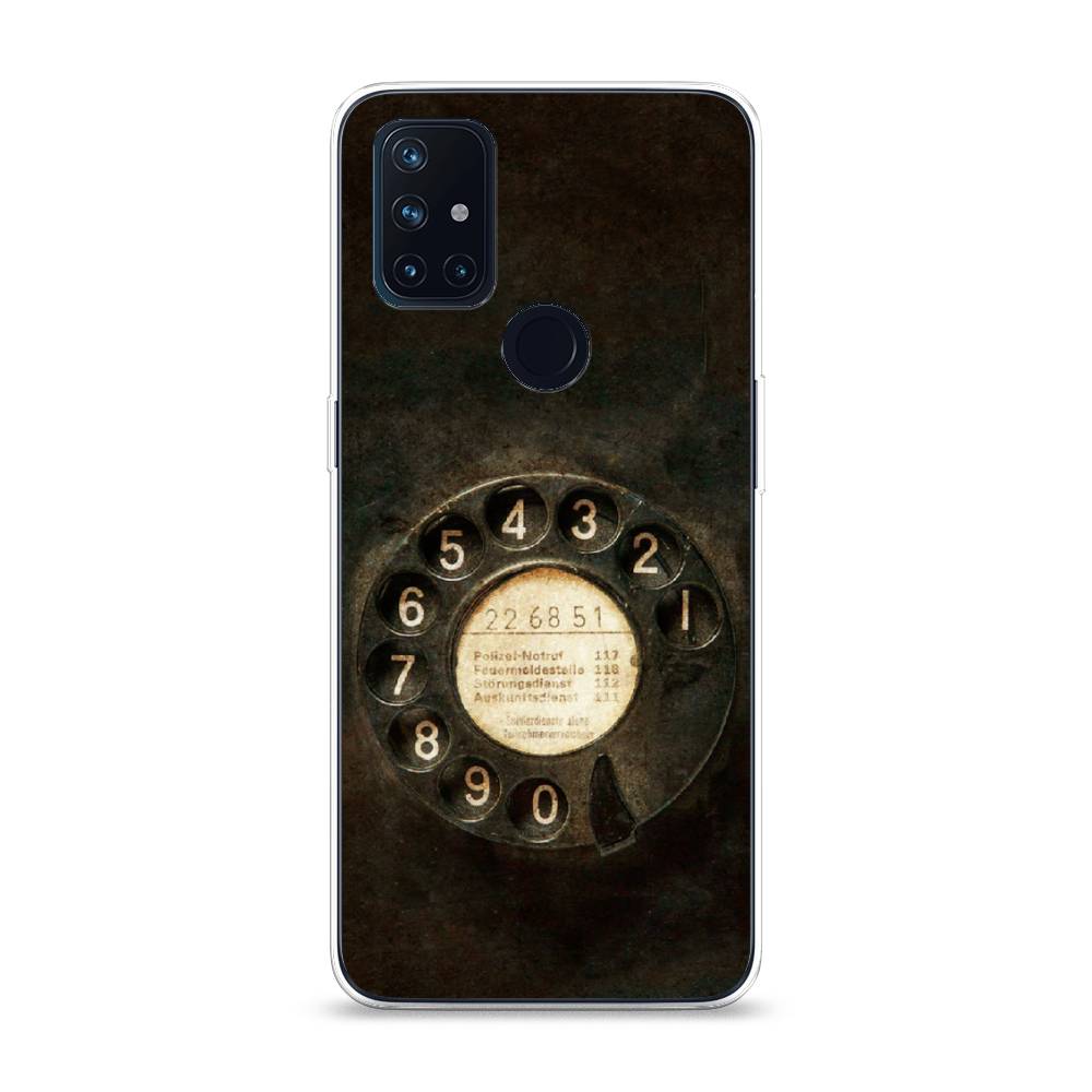 фото Чехол awog "старинный телефон" для oneplus nord n10