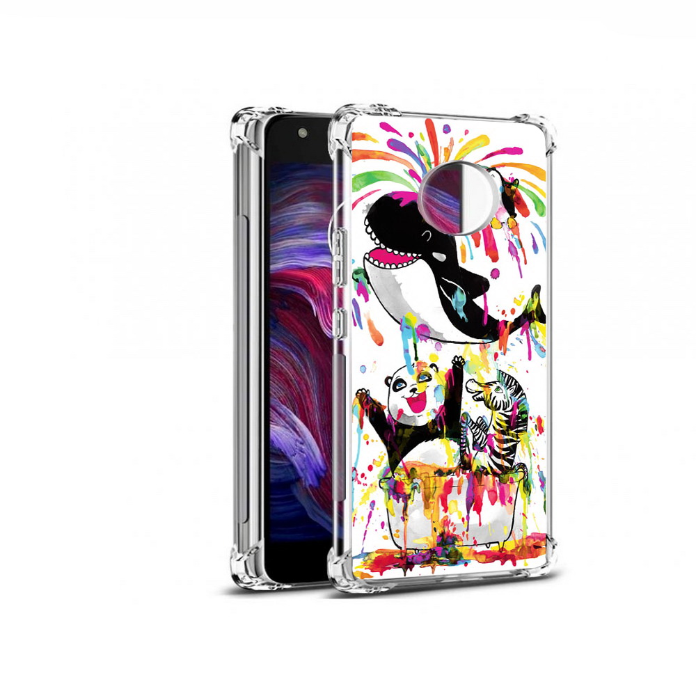

Чехол MyPads Tocco для Motorola Moto X4 Хиппи кит (PT96319.371.191), Прозрачный, Tocco