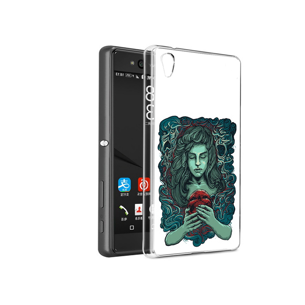 

Чехол MyPads Tocco для Sony Xperia C6 спящая девушка (PT28839.243.619), Прозрачный, Tocco