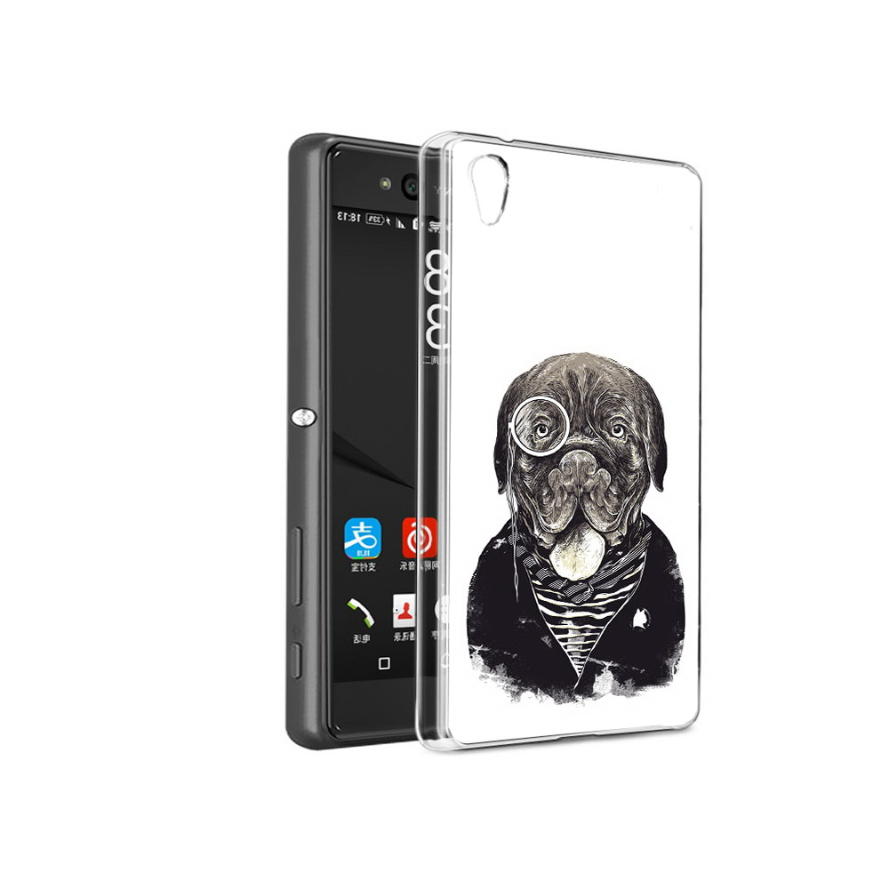 

Чехол MyPads Tocco для Sony Xperia C6 солидный песик (PT28839.243.615), Прозрачный, Tocco