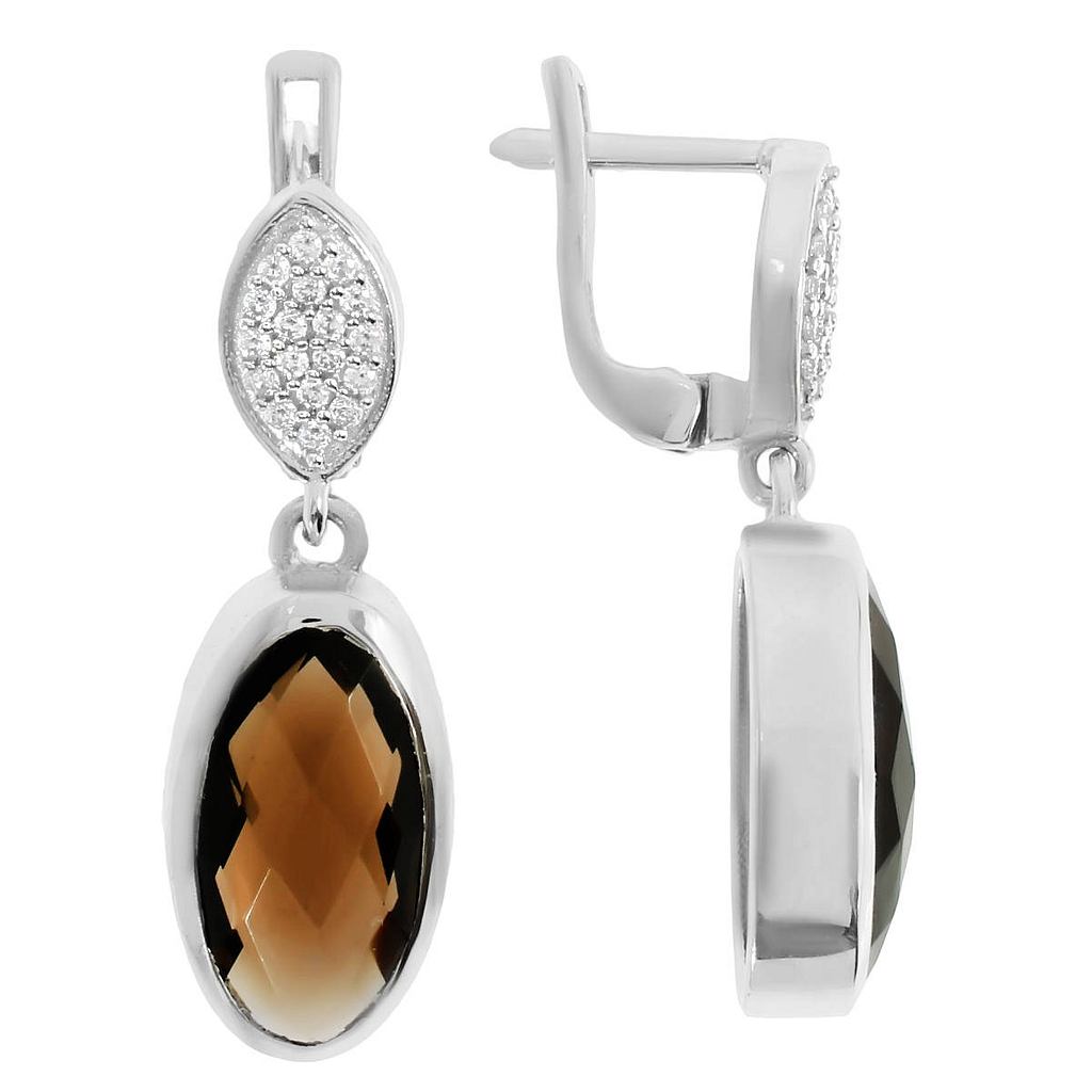 

Серьги из серебра с раухтопазом Balex Jewellery 2410931454, 2410931454