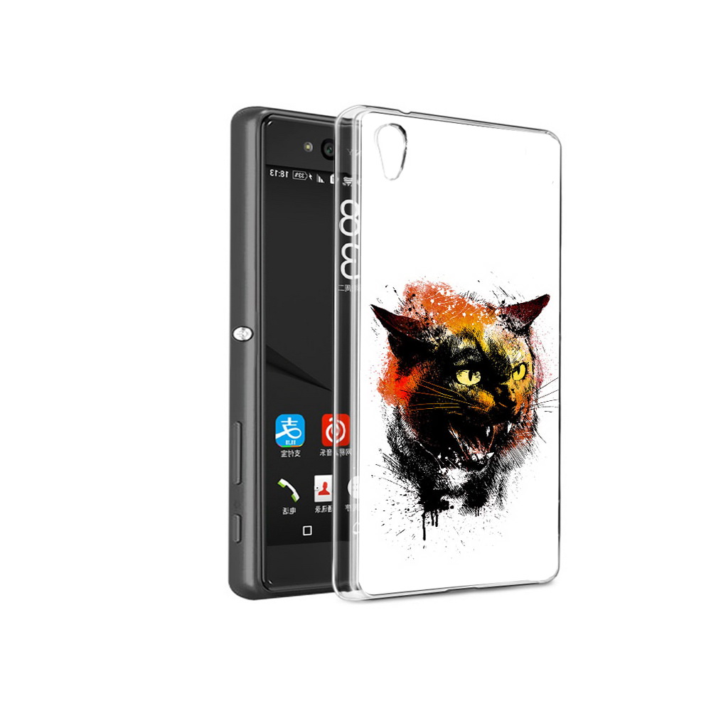 

Чехол MyPads Tocco для Sony Xperia C6 сиамский кот (PT28839.243.598), Прозрачный, Tocco