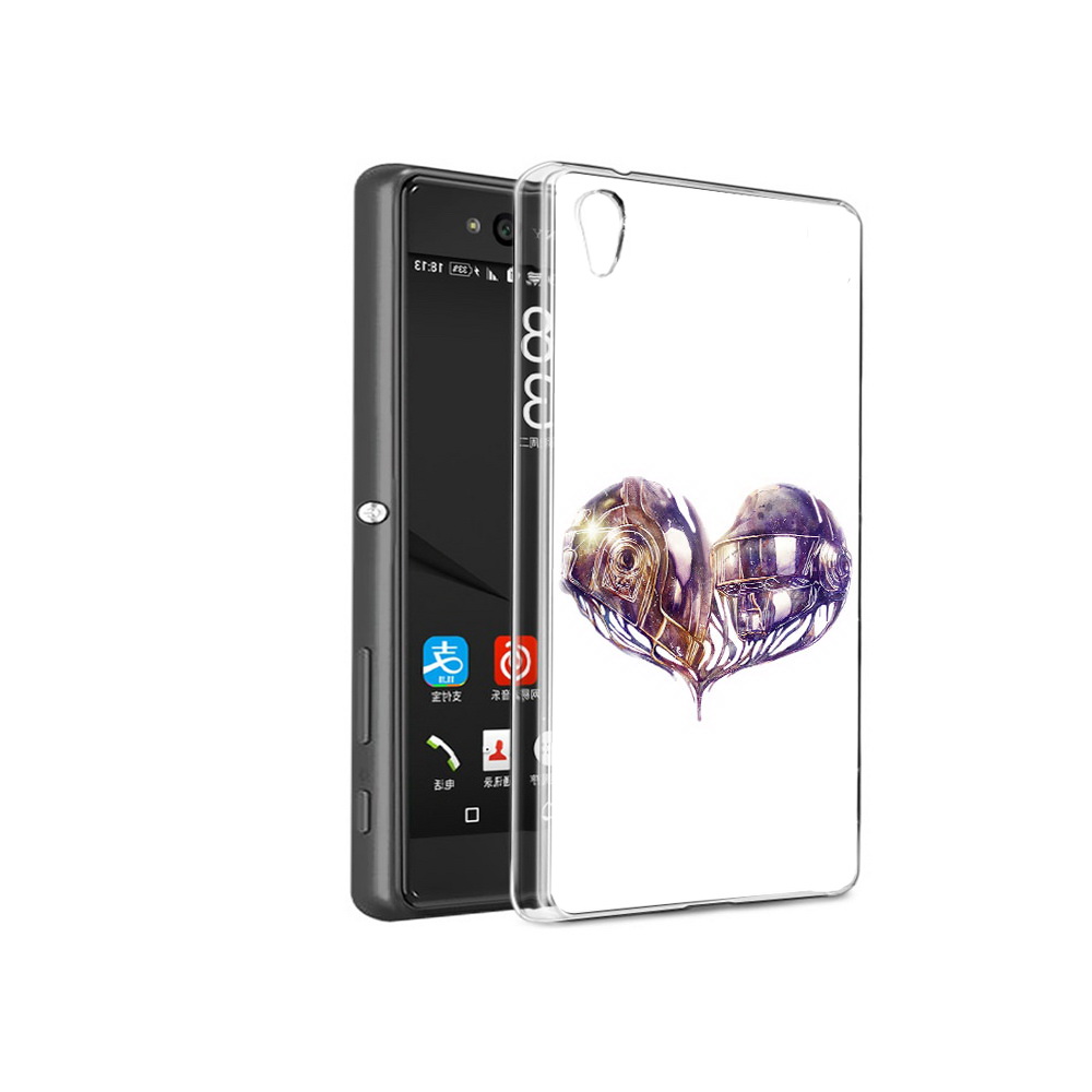 

Чехол MyPads Tocco для Sony Xperia C6 сердце абстракция (PT28839.243.596), Прозрачный, Tocco