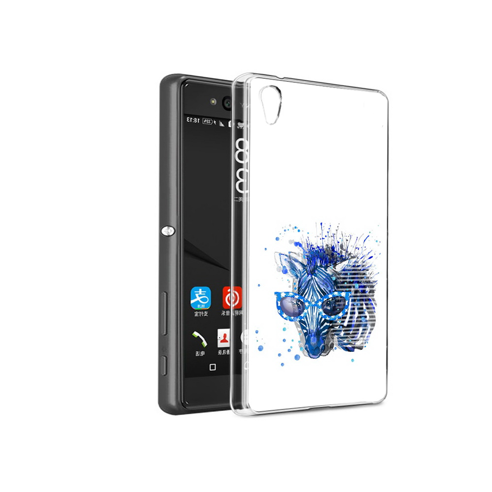 

Чехол MyPads Tocco для Sony Xperia C6 расплывчатая зебра (PT28839.243.577), Прозрачный, Tocco