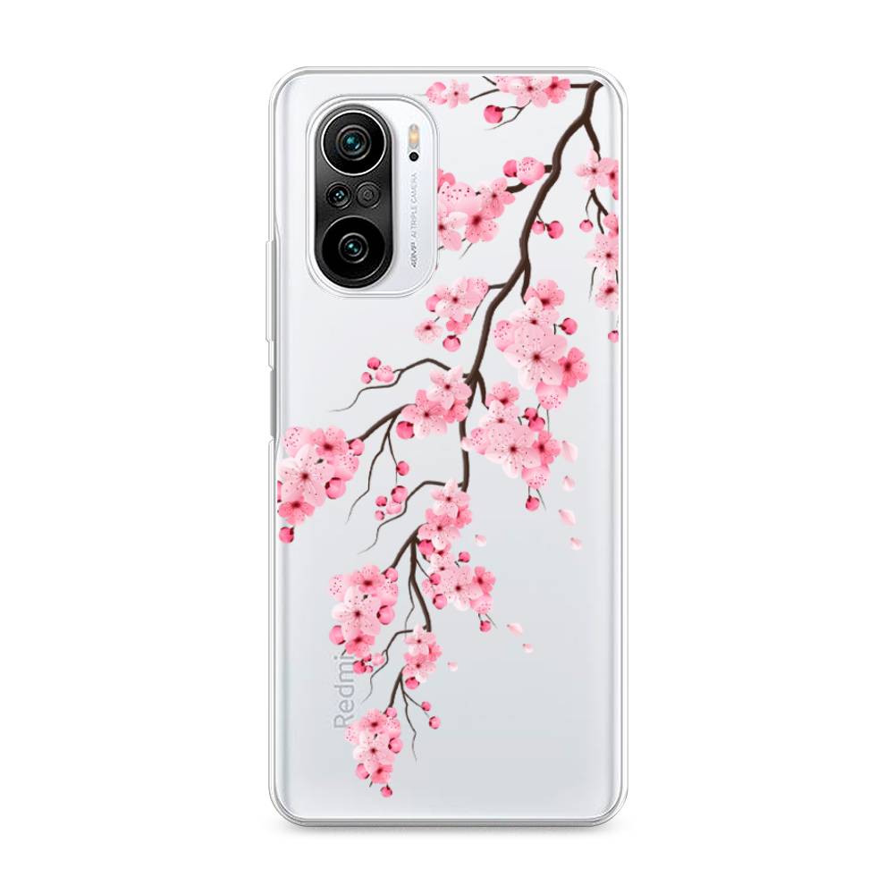 

Чехол Awog на Xiaomi Redmi K40 "Розовая сакура", Разноцветный, 310950-8