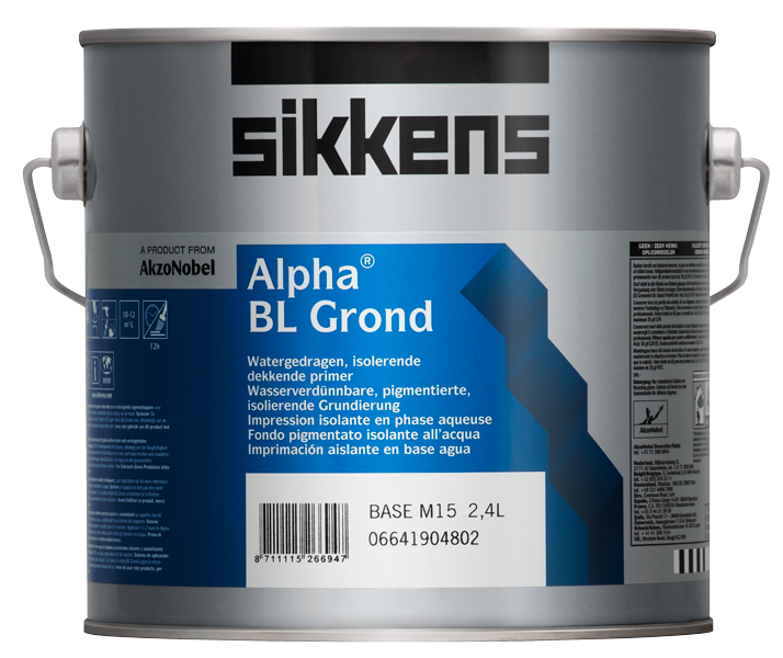 

Краска грунтовочная, колеруемая для стен Sikkens Alpha Bl Ground, Alpha Bl Ground