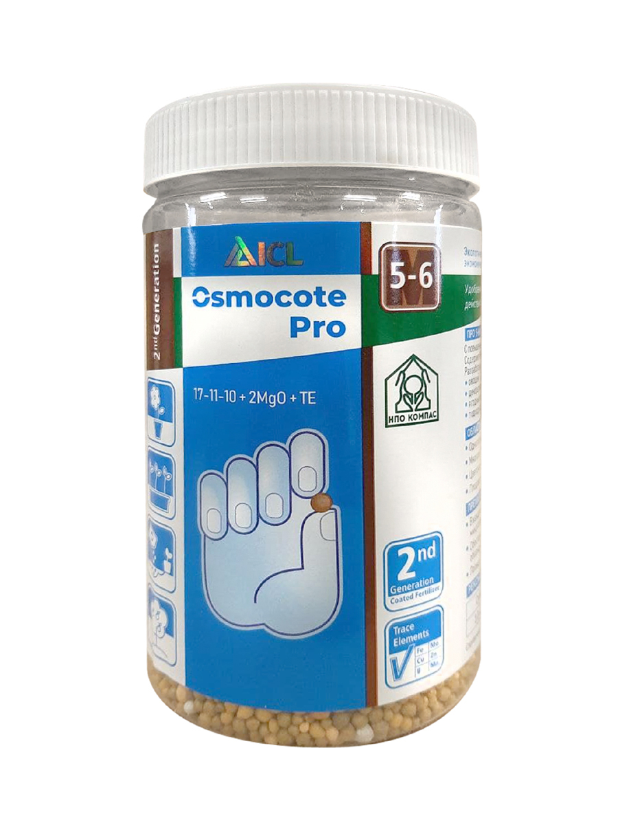 

Минеральное удобрение комплексное Osmocote PRO 17-11-10+2MgO+TE 301203 700 г