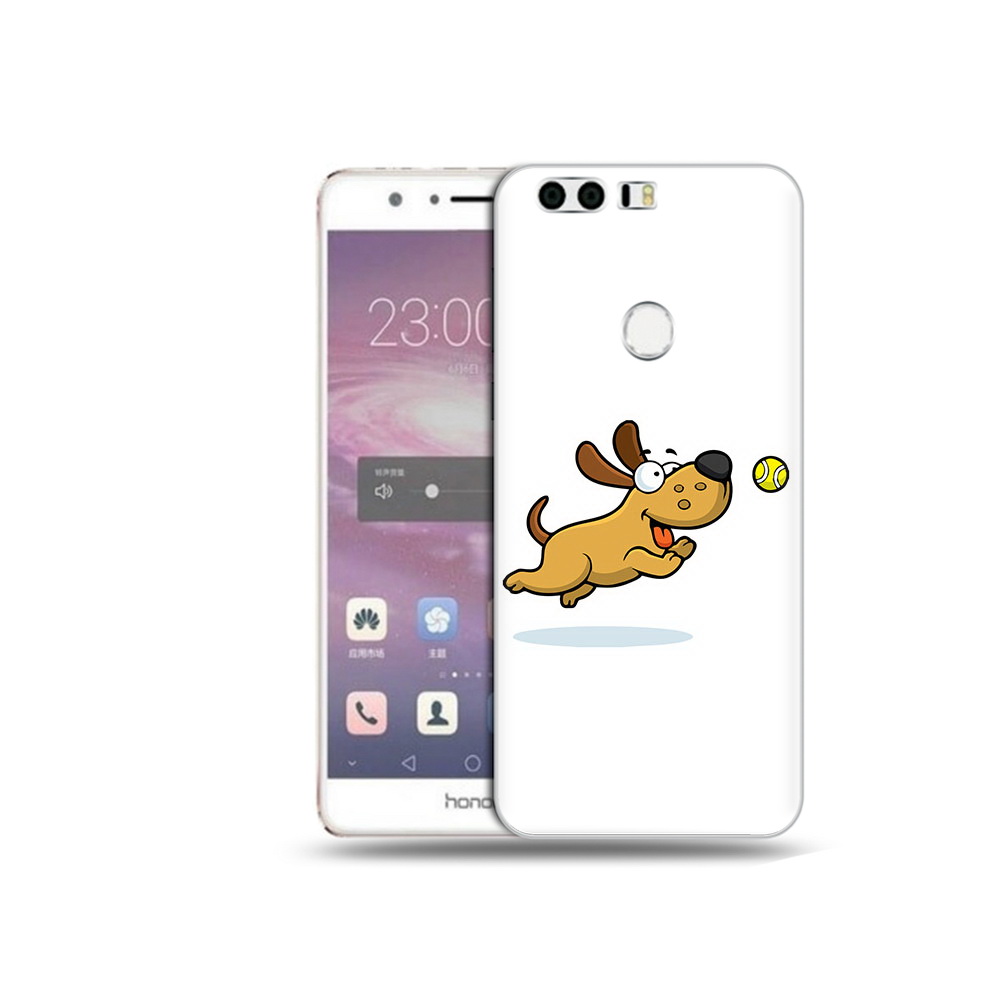 

Чехол MyPads Tocco для Honor 8 пёсик (PT46676.38.563), Прозрачный, Tocco