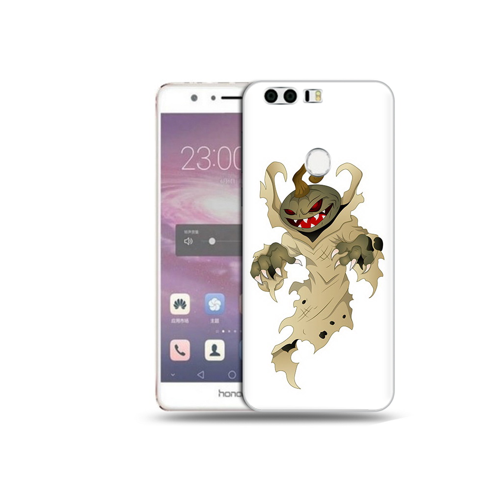 

Чехол MyPads Tocco для Honor 8 призрак хэллоуина (PT46676.38.555), Прозрачный, Tocco