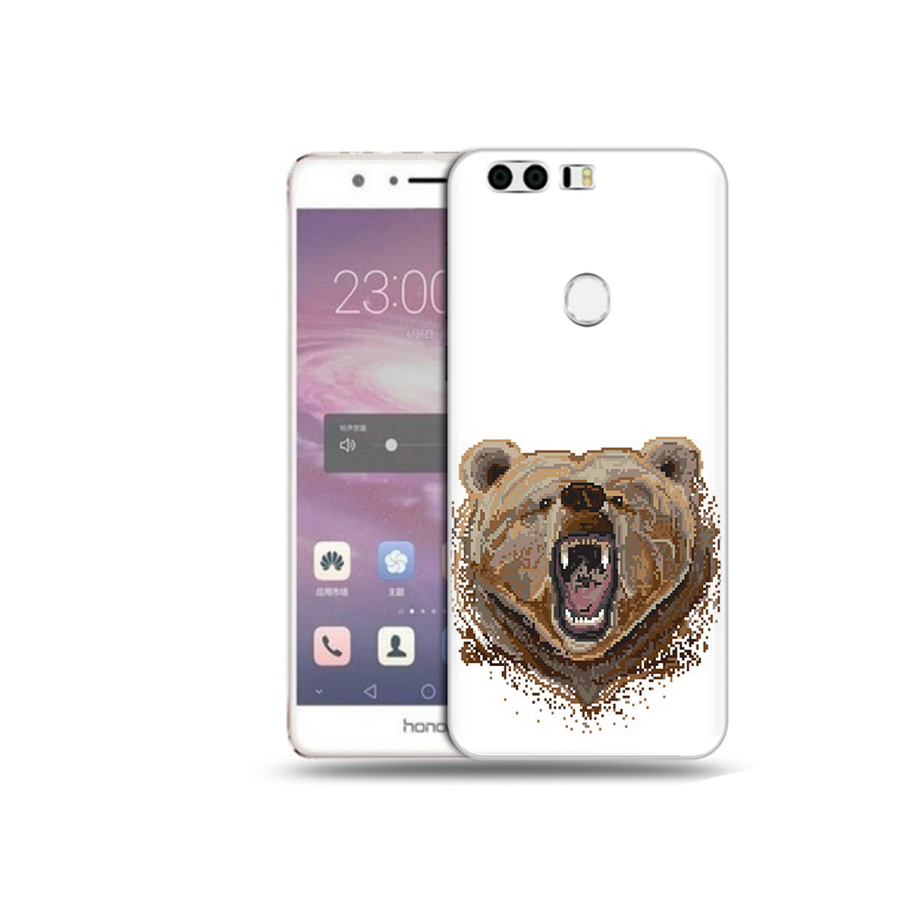 

Чехол MyPads Tocco для Honor 8 пиксельный медведь (PT46676.38.539), Прозрачный, Tocco