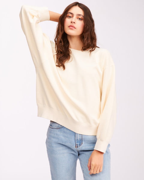 

Свитшот женский Billabong C3FL22-BIP2 бежевый M/10, C3FL22-BIP2