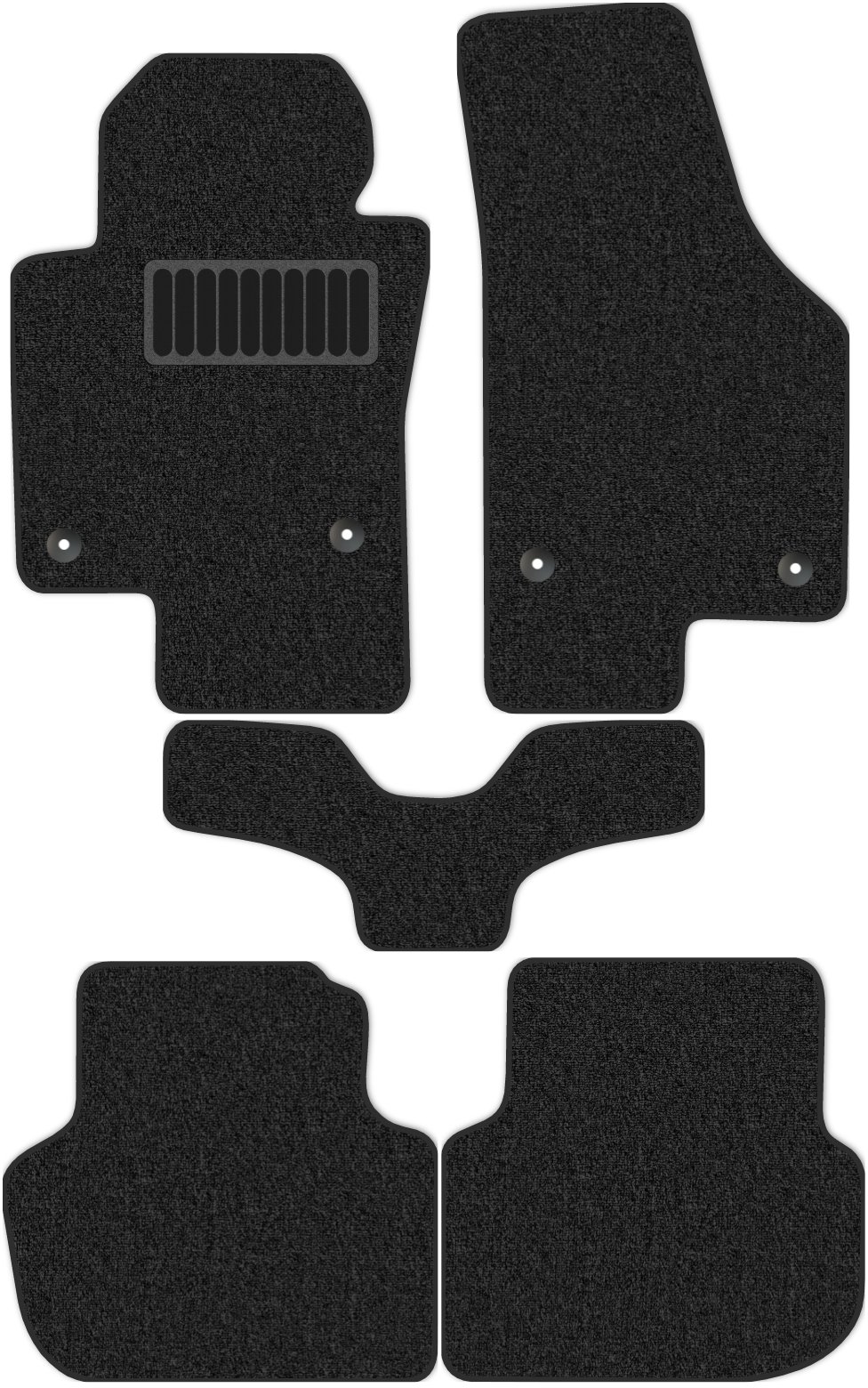 фото Коврики allmone "comfort" для volkswagen jetta vi (nf) (2010 - 2019) черн 5 шт. фольксваге