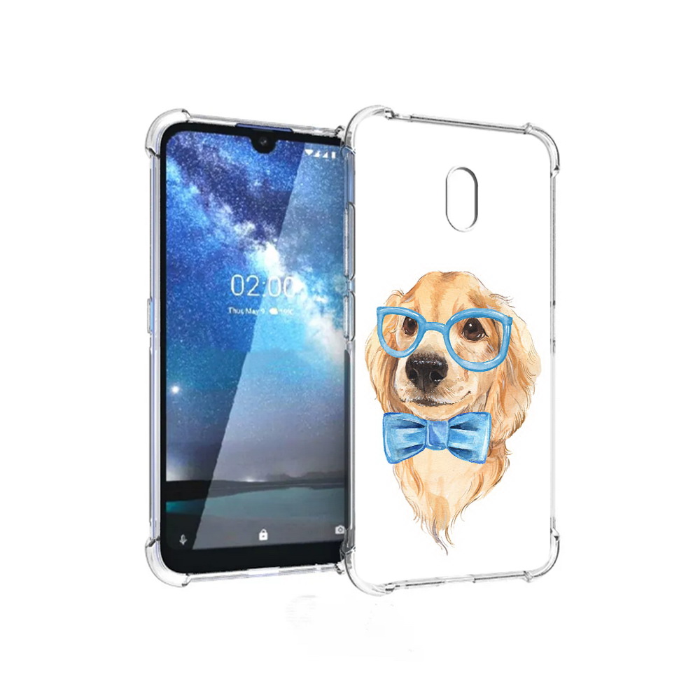 

Чехол MyPads Tocco для ZTE Blade L8 Собака интеллигент (PT136677.443.159), Прозрачный, Tocco