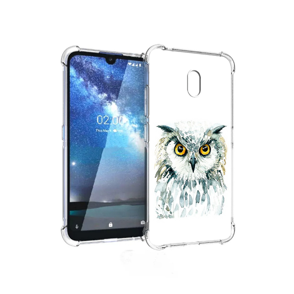 

Чехол MyPads Tocco для ZTE Blade L8 Серьезная сова (PT136677.443.156), Прозрачный, Tocco