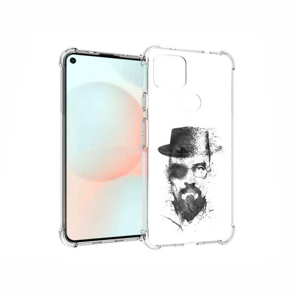 

Чехол MyPads Tocco для Google Pixel 5A загадочный человек, Прозрачный, Tocco