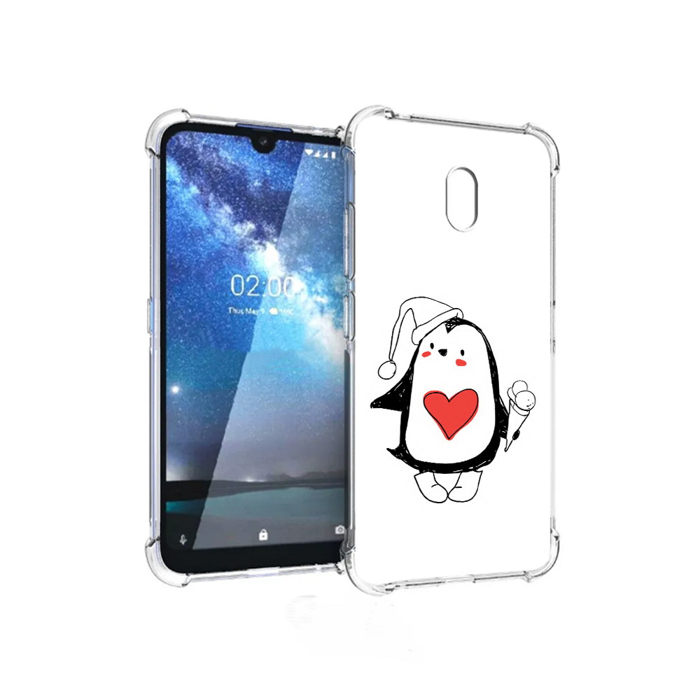

Чехол MyPads Tocco для ZTE Blade L8 Пингвин с мороженым (PT136677.443.135), Прозрачный, Tocco