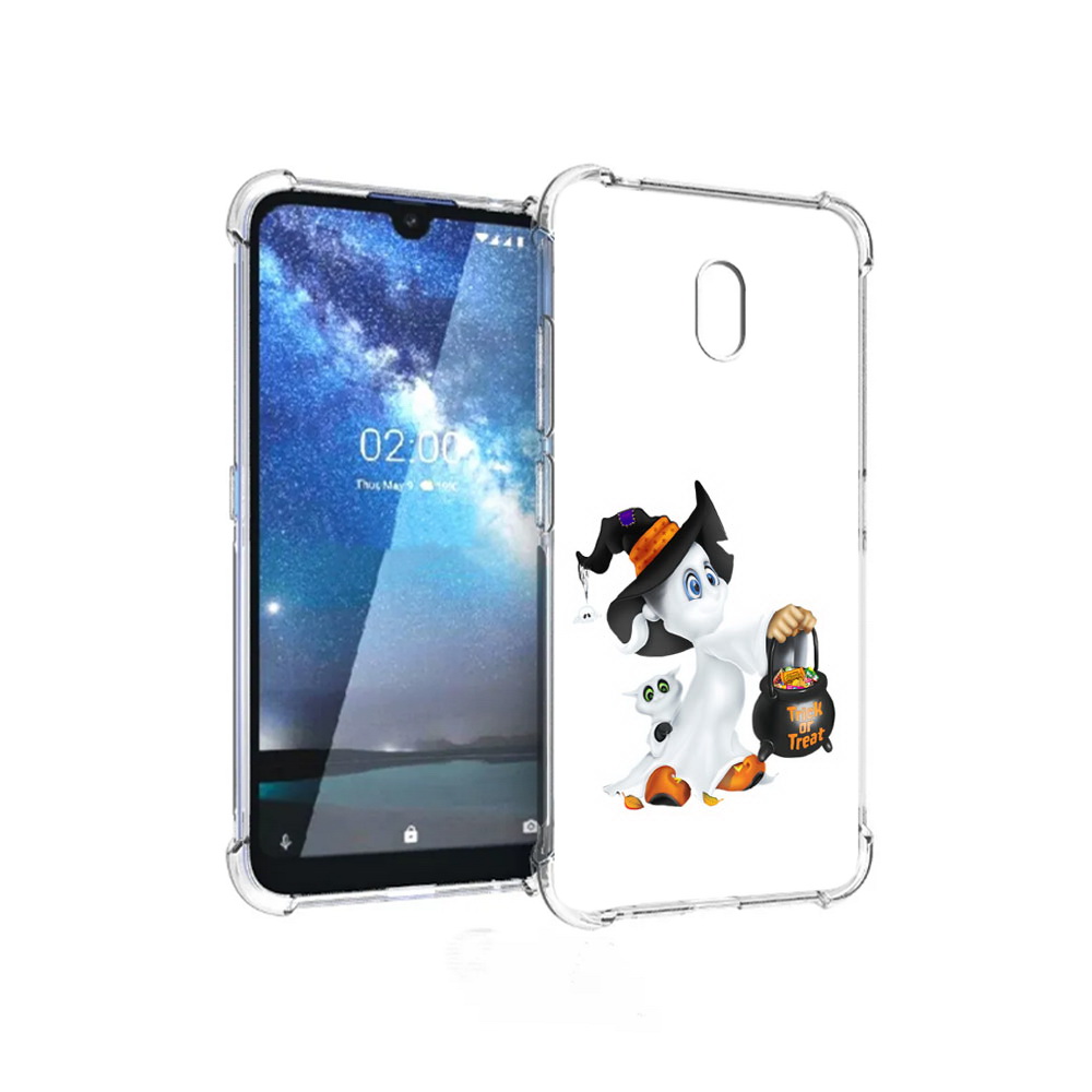 

Чехол MyPads Tocco для ZTE Blade L8 Маленький призрак (PT136677.443.113), Прозрачный, Tocco