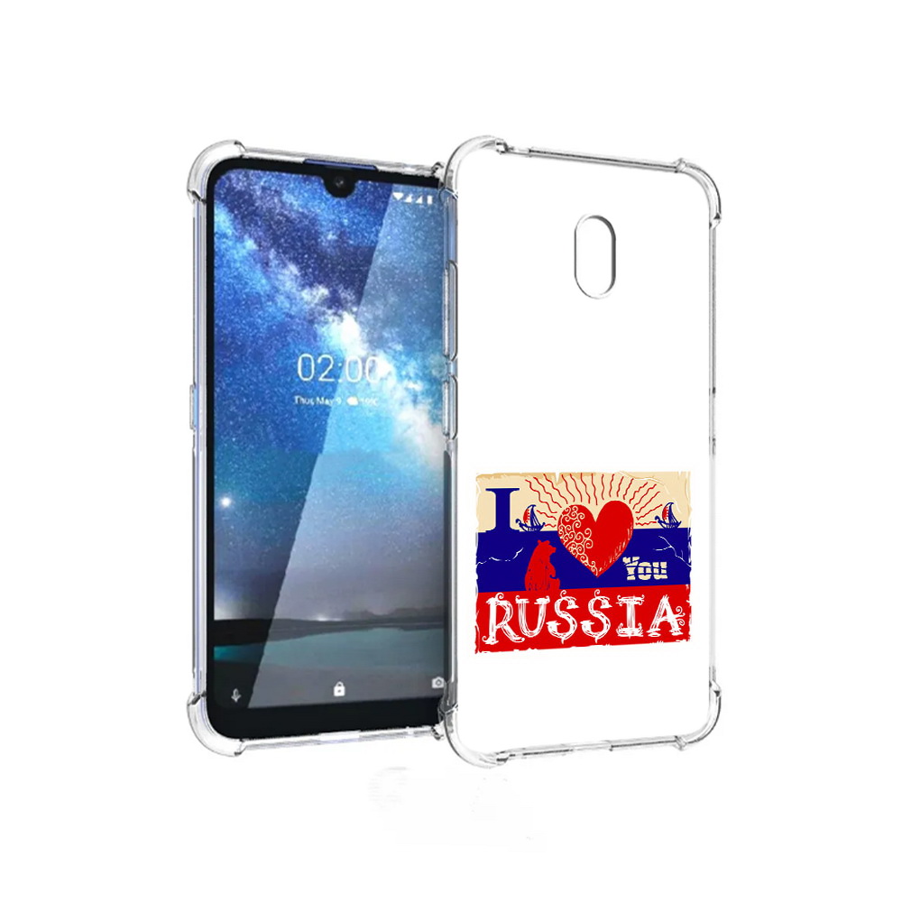 

Чехол MyPads Tocco для ZTE Blade L8 Люблю Россию (PT136677.443.112), Прозрачный, Tocco