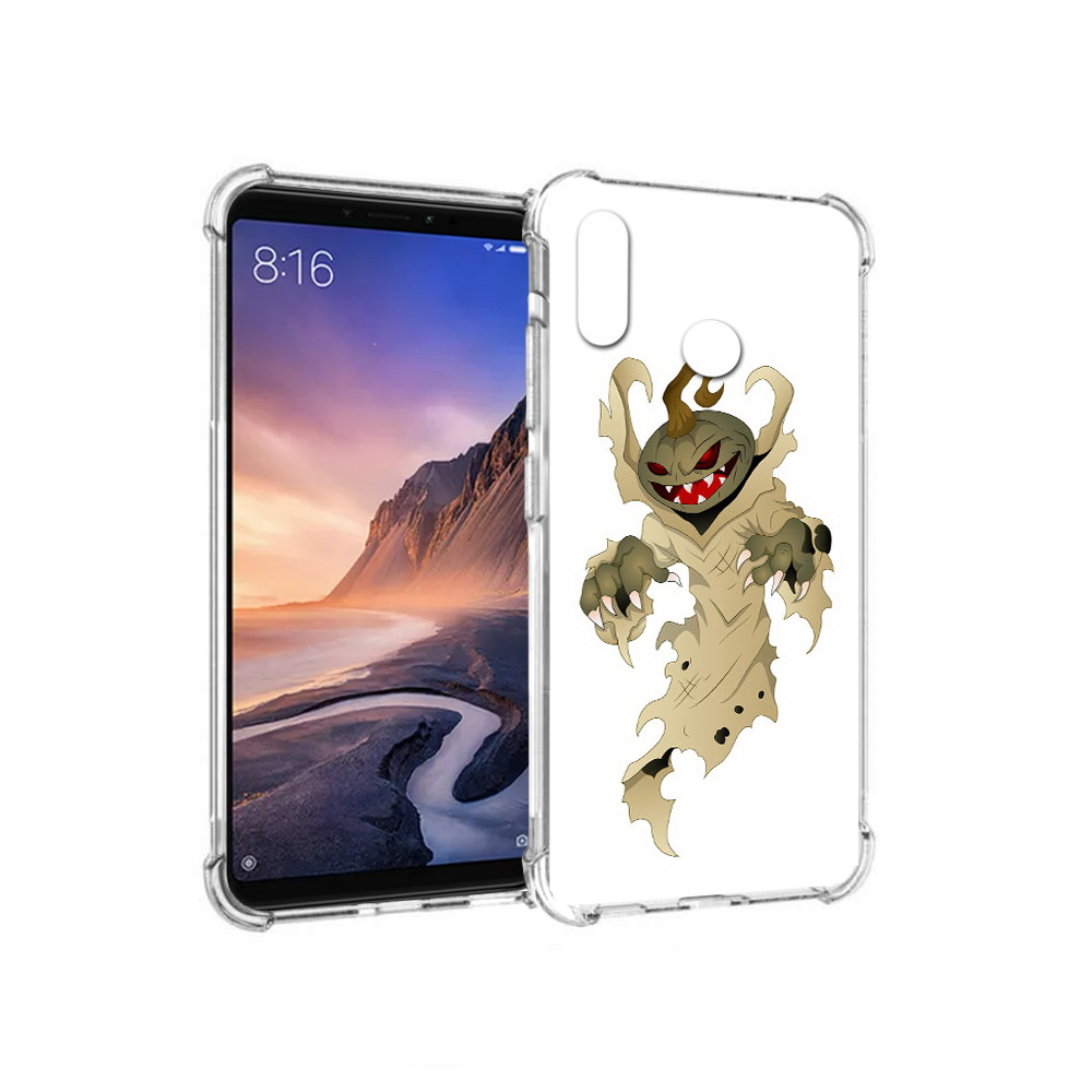 

Чехол MyPads Tocco для Xiaomi Mi Max 3 призрак хэллоуина (PT115366.313.555), Прозрачный, Tocco