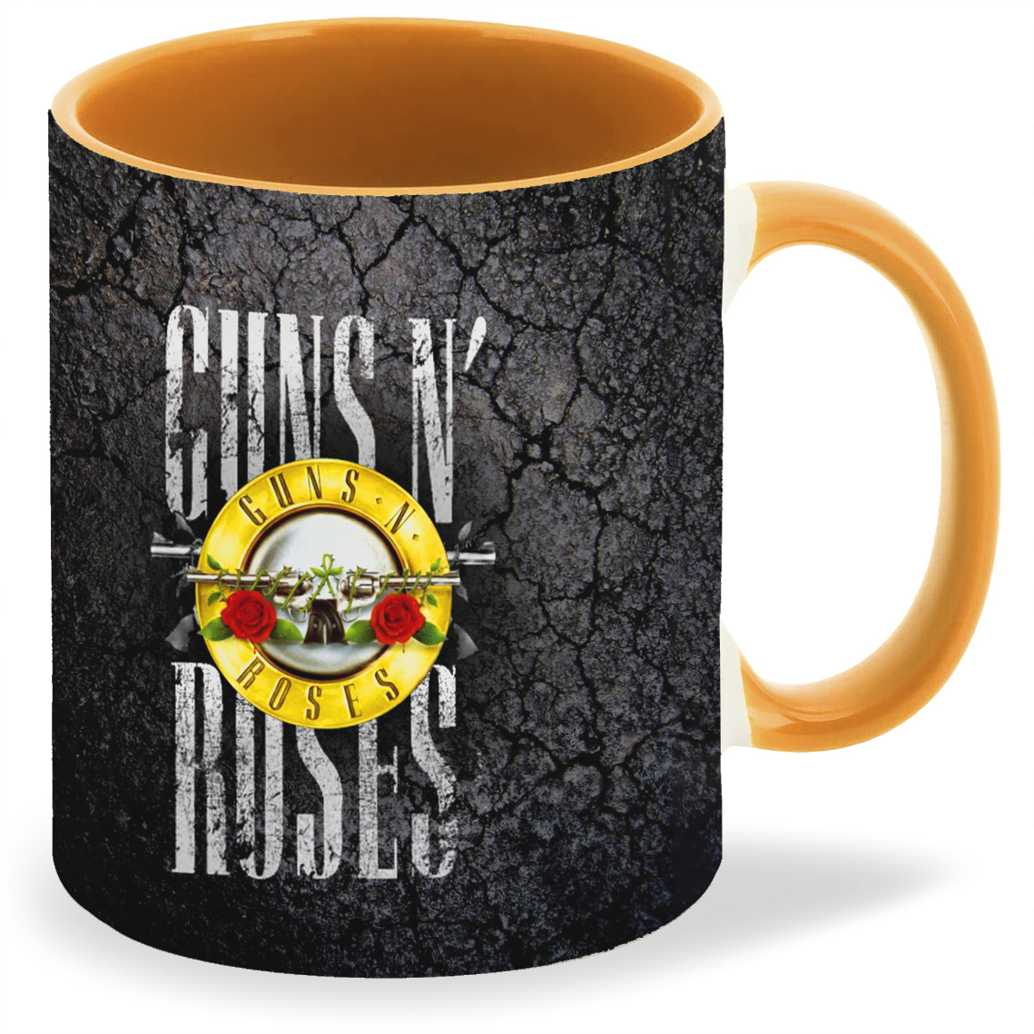 

Кружка CoolPodarok guns n roses эмблема 2, guns n roses эмблема 2
