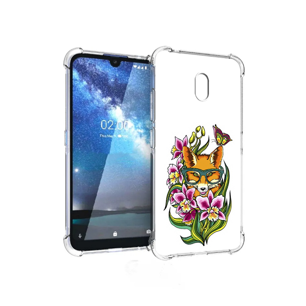 

Чехол MyPads Tocco для ZTE Blade L8 Лиса в цветах (PT136677.443.108), Прозрачный, Tocco