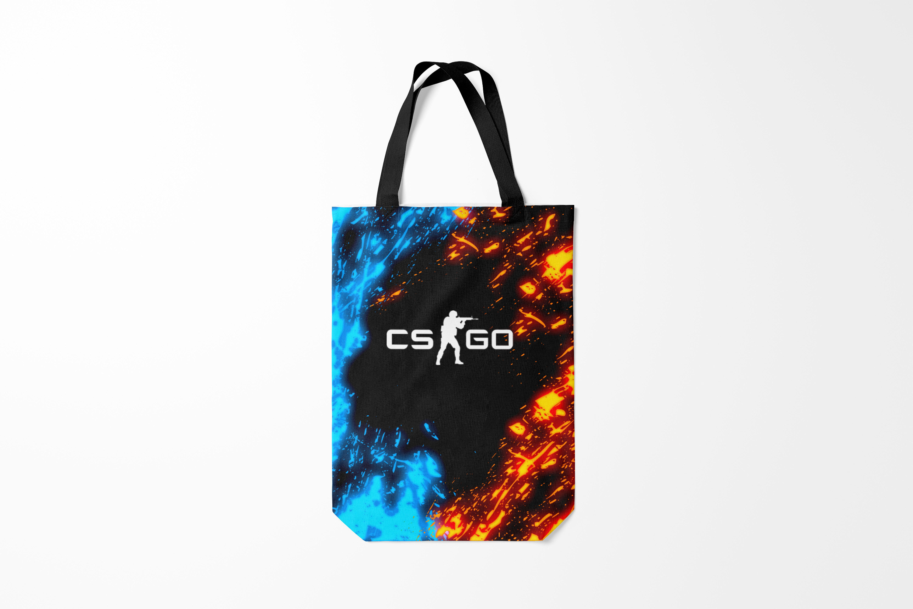 

Сумка шoппер унисекс Burnettie Counter Strike CS GO Electric Hive, разноцветный, Counter Strike CS GO Electric Hive