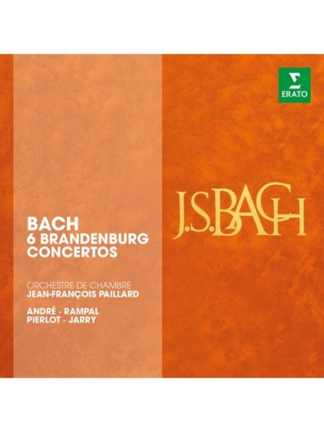 MAURICE ANDRE; JEAN-PIERRE RAMPAL; JEAN-FRANCOIS PAILLARD - J.S.Bach: 6 Brandenburg