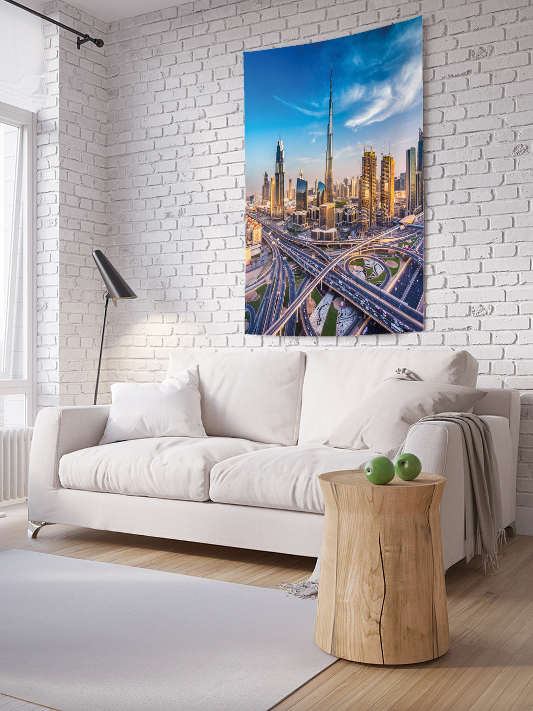 

Вертикальное фотопанно на стену JoyArty Небоскребы дубая 100x150 см, Небоскребы дубая
