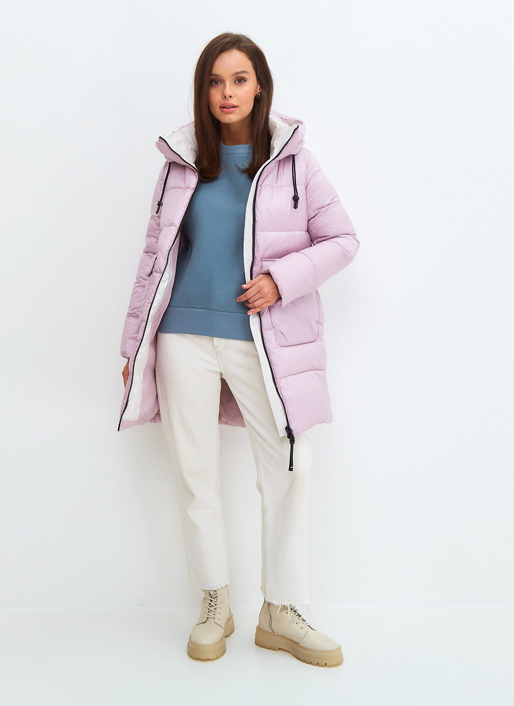 

Куртка женская Britt 64390 бежевая 44 RU, Бежевый, 64390