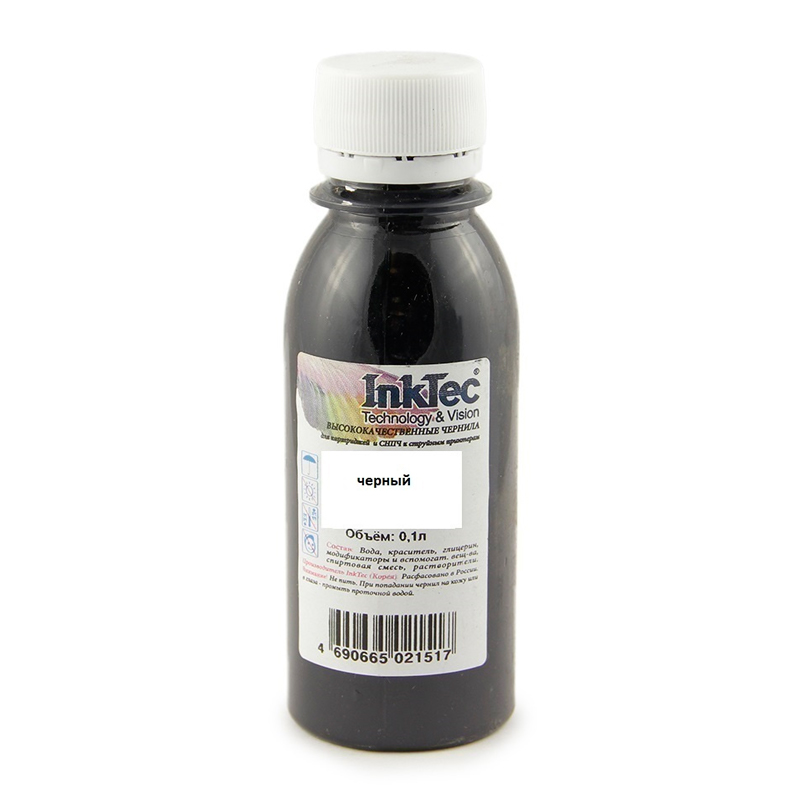 

Чернила для струйного принтера InkTec E00010-LB (E00010-LB) черный, совместимый, E00010-LB