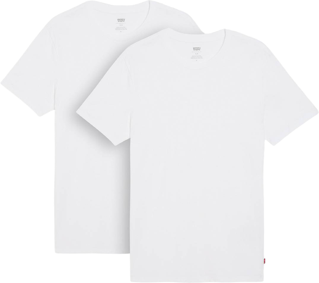

Комплект футболок мужских Levi's 79541-0000 белых XS, Белый, 79541-0000