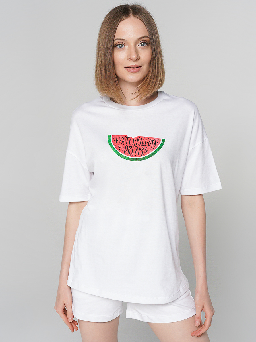 

Футболка женская ТВОЕ 80656 белая XS