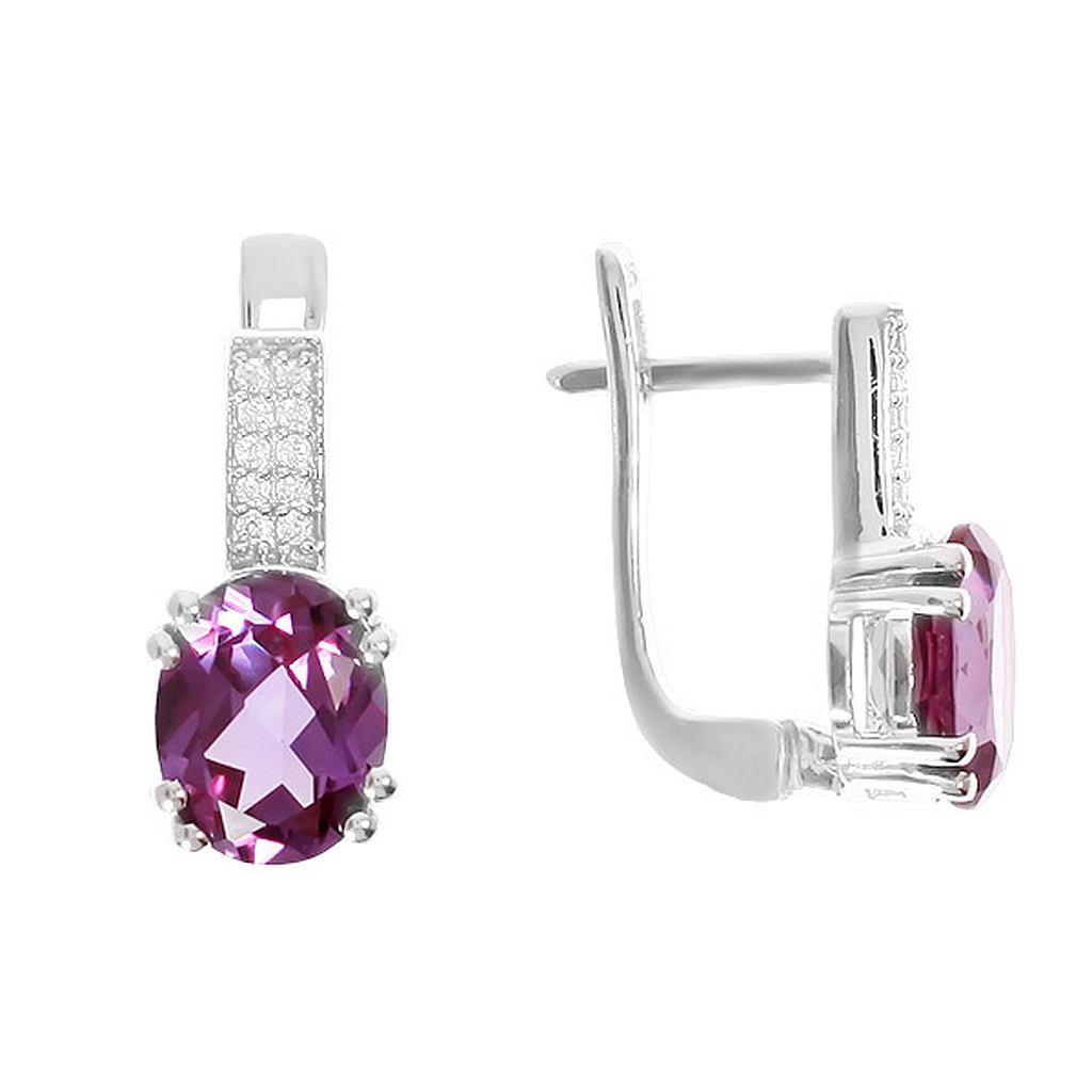 

Серьги из серебра с александритом Balex Jewellery 2410931338, 2410931338