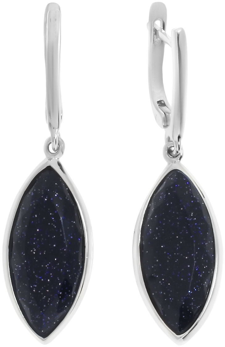 

Серьги из серебра с авантюрином Balex Jewellery 2436930076, 2436930076