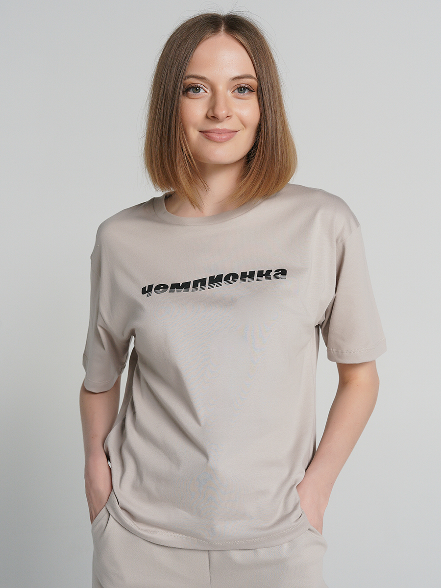 

Футболка женская ТВОЕ 78775 серая M