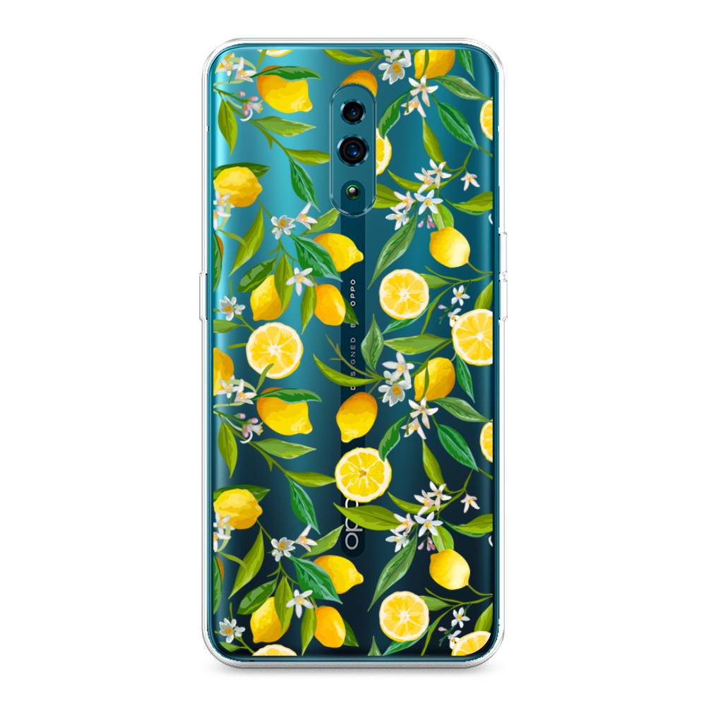 

Чехол Awog на Oppo Reno "Сочные лимоны", Разноцветный, 250750-10