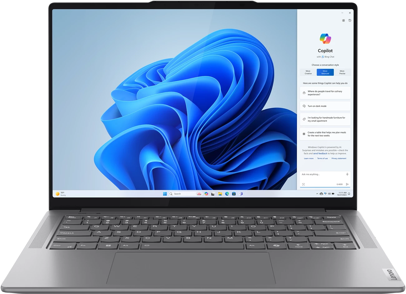 

Ноутбук Lenovo Yoga Pro 7 14AHP9 серый (83E3001PRU), Yoga Pro 7 14AHP9