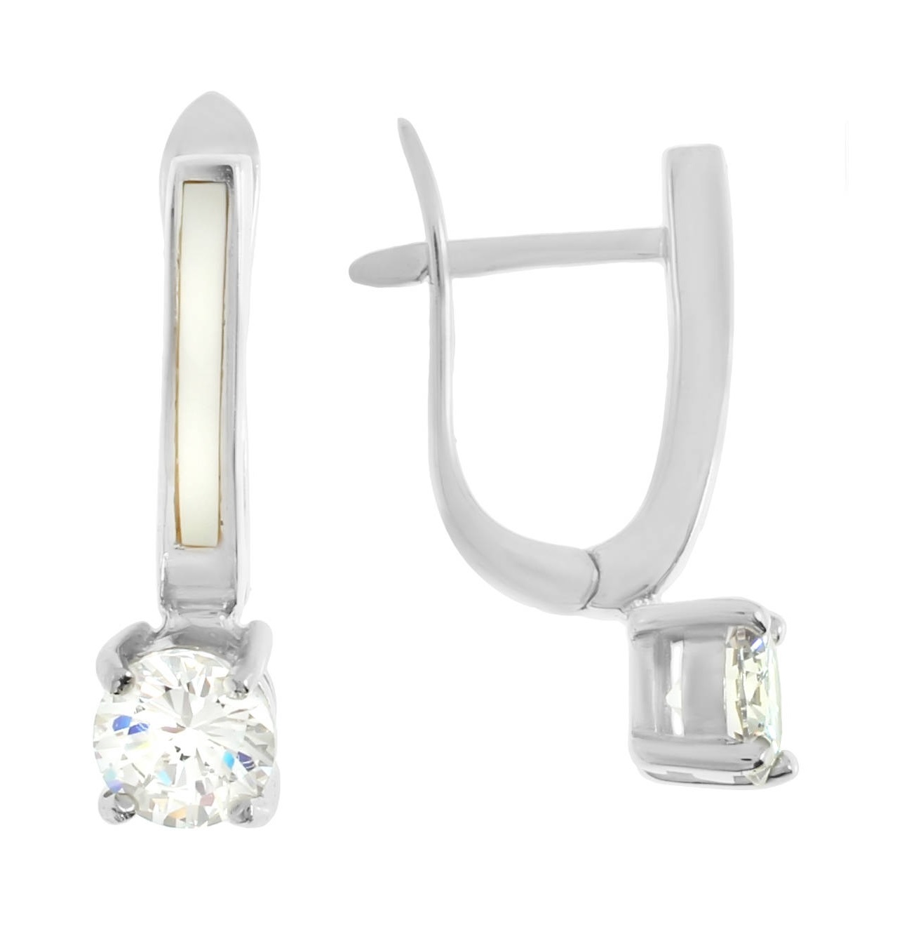 

Серьги из серебра с перламутром Balex Jewellery 2424920265, 2424920265