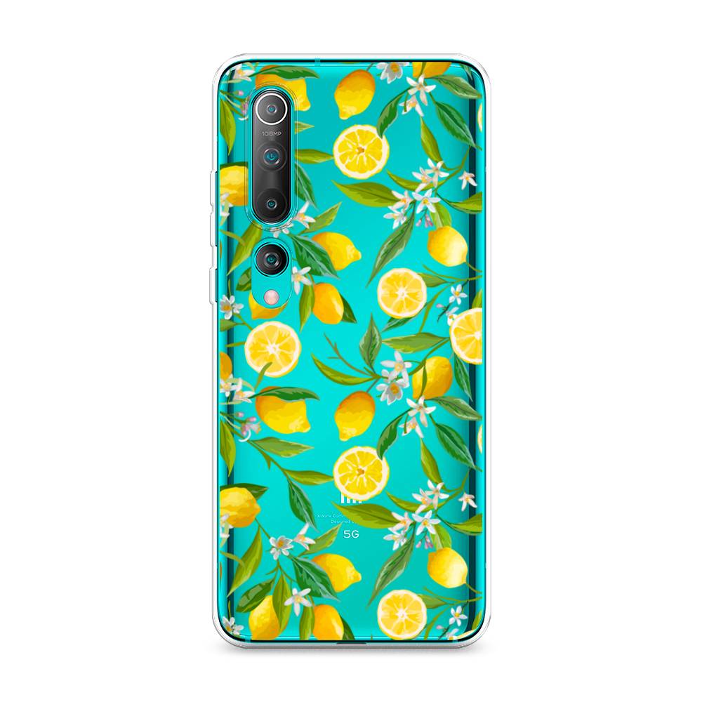

Чехол Awog на Xiaomi Mi 10 "Сочные лимоны", Разноцветный, 37550-10