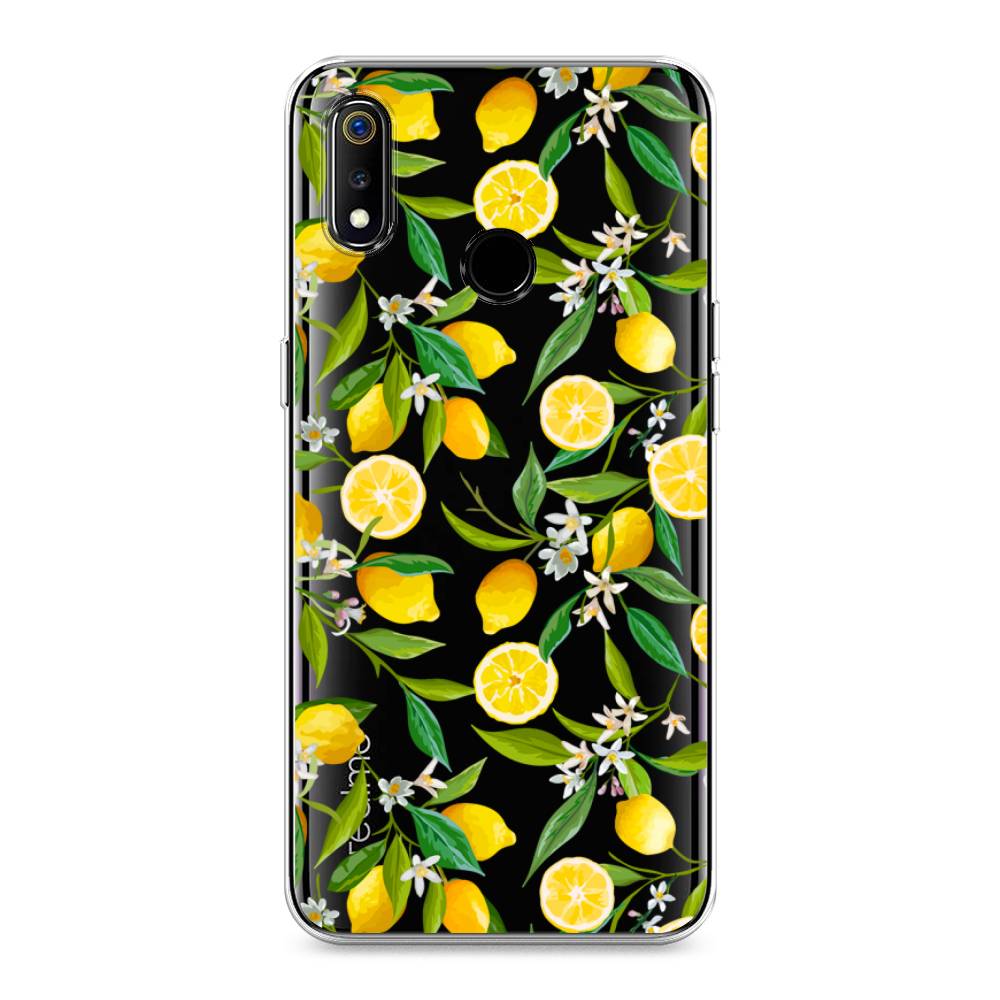 

Чехол Awog на Realme 3 "Сочные лимоны", Разноцветный, 251050-10